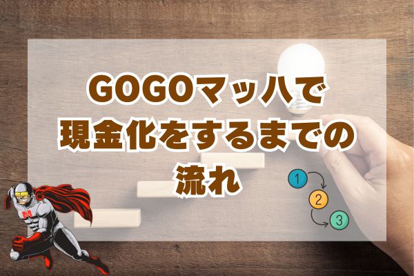 GOGOマッハで現金化をするまでの流れを解説