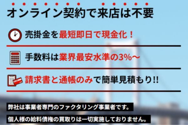 ファクタリング業者「トラストファンディング」