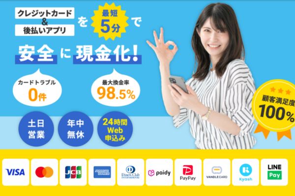 クレジットカード現金化業者「現金化本舗」