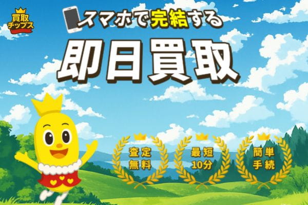 先払い買取業者「買取チップス」バナー画像