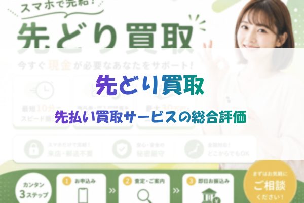 先どり買取の先払い買取サービス総合評価