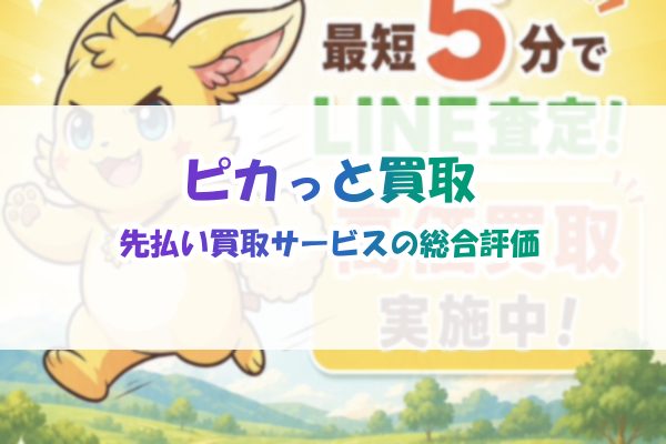 ピカっと買取の先払い買取サービス総合評価